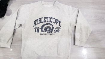 Sweat gris Garçon T 10 ans