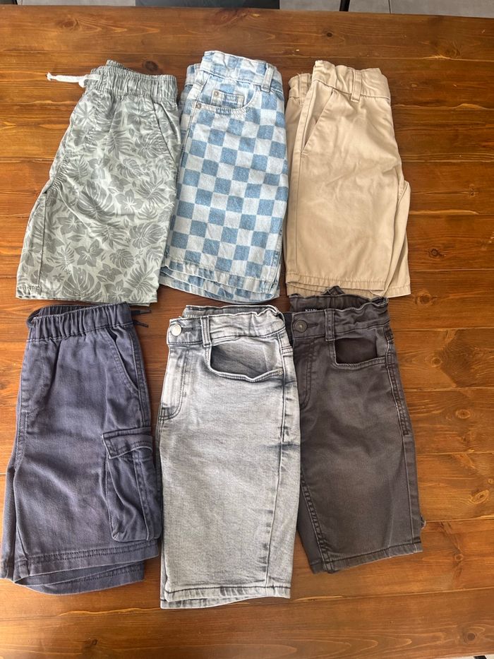 Lot de 6 shorts bermuda
