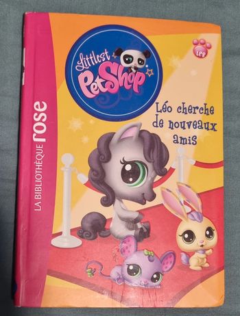 Littlest pet Shop bibliothèque rose