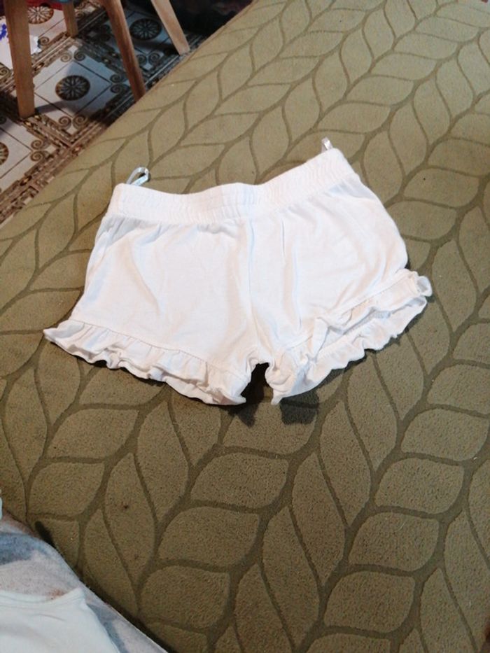 Short volanté blanc - photo numéro 2