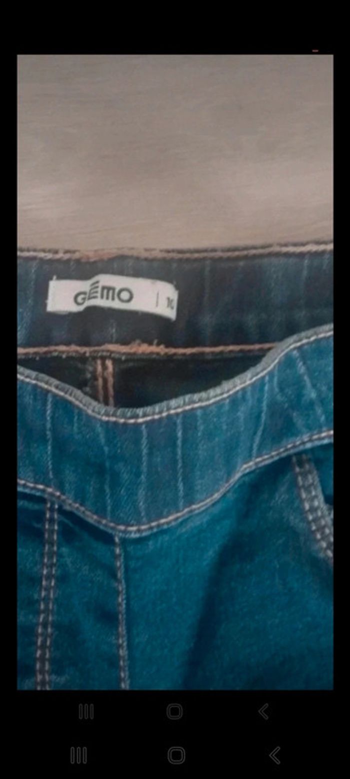 Jean skinny taille élastique 10 ans gémo - photo numéro 2