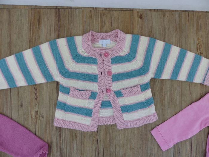 lot layette gilets 12 mois - photo numéro 2