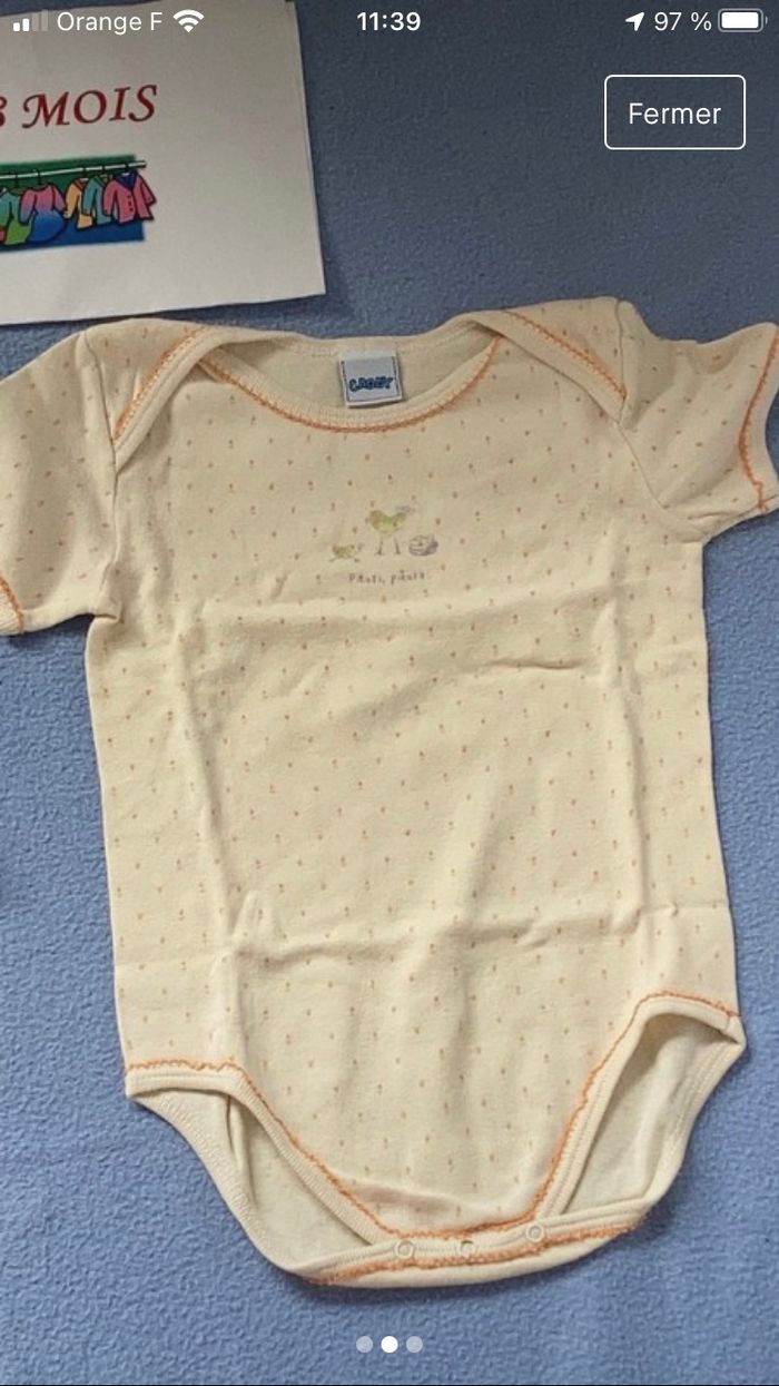Lot de 3 bodys - photo numéro 2