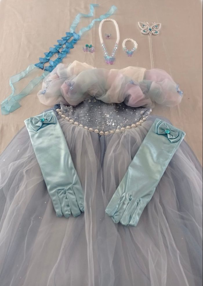 Déguisement princesse perle élégante 5-6ans