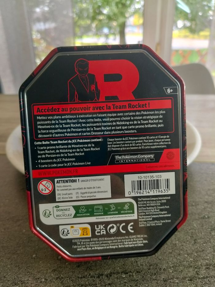 Pokébox Persian Ex de la Team Rocket - photo numéro 2