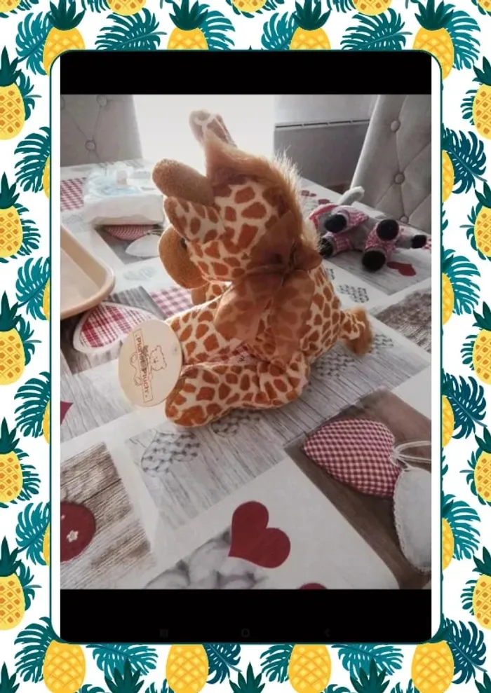 Peluche girafe 🦒 - photo numéro 3