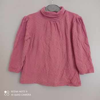 T-shirt rose 2ans