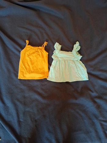 Lot de 2 débardeurs bébé