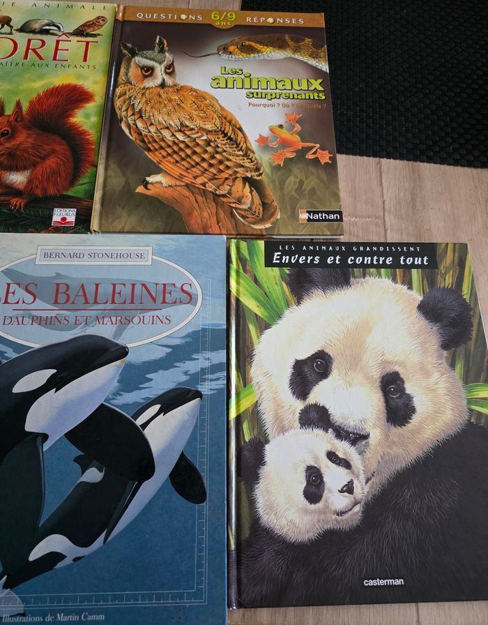 Lots 5 livres animaux - photo numéro 2