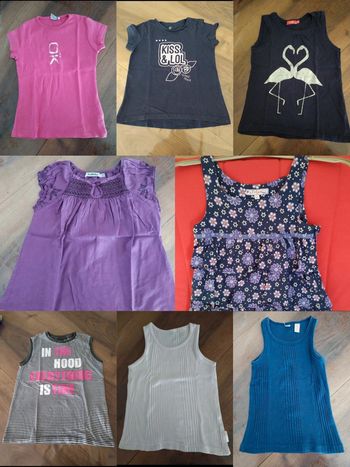Lot de 8 t.shirts