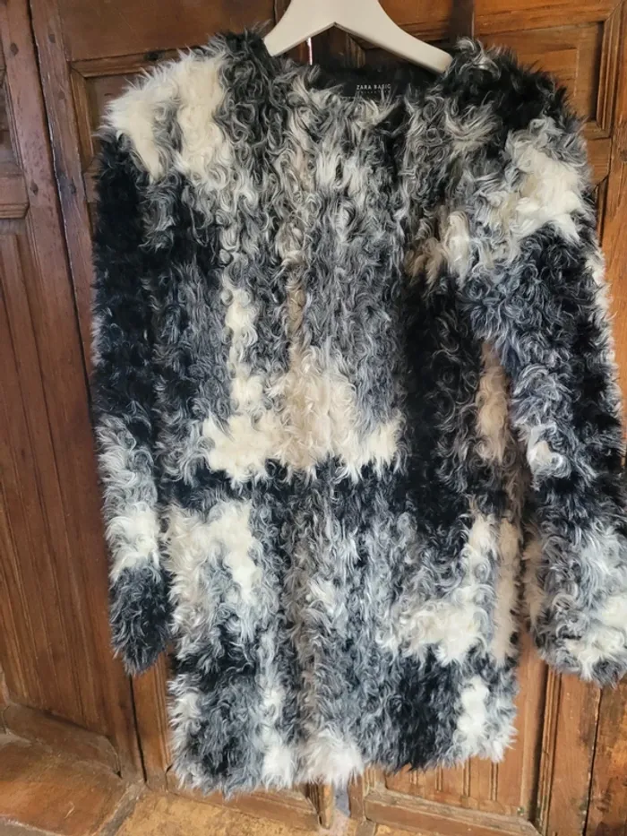 Manteau zara fourrure - photo numéro 3