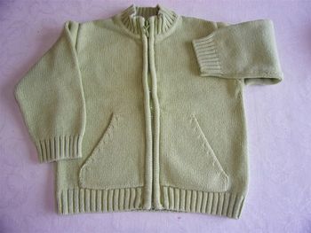 Gilet Zippé - 12 mois