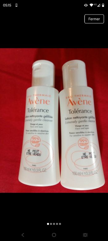 2 Avene Tolérance 