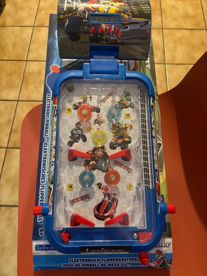 Flipper électronique Mario