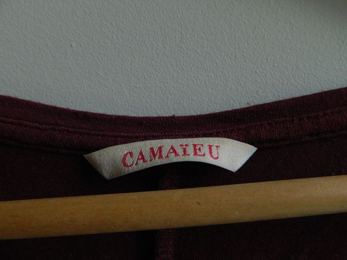 T shirt long T L "Camaieu" - photo numéro 4