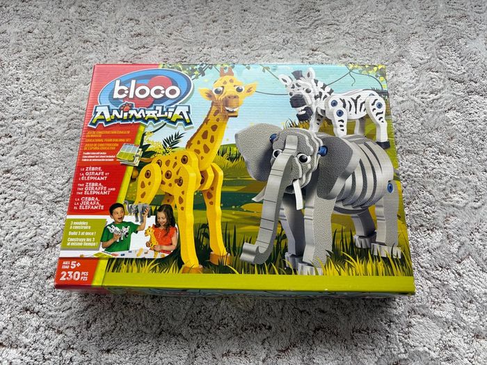 Jeu de construction Bloco Animalia