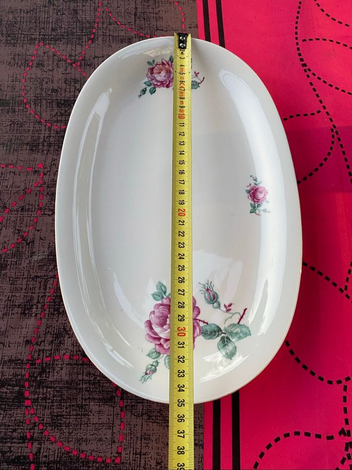 Plat porcelaine - photo numéro 2