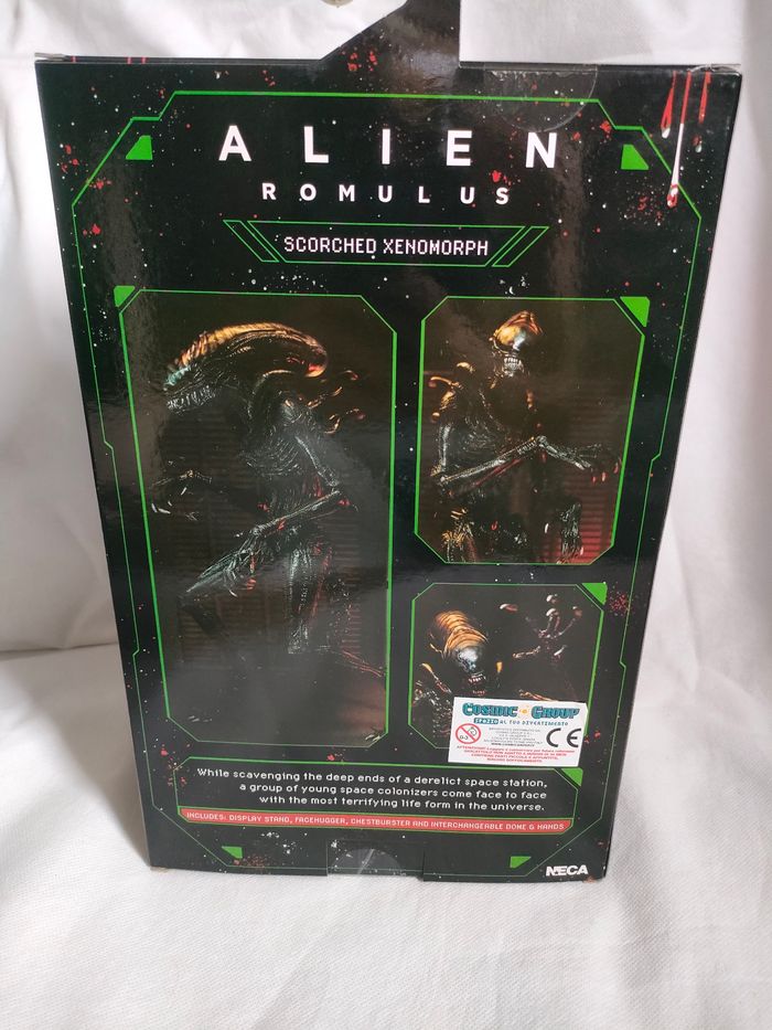 ALIEN ROMULUS - Scorched Xenomorph - Ultimate Figurine 18cm - photo numéro 3
