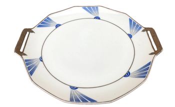 Art Déco   Années 1920   Plat Porcelaine de Limoges MG (Mavaleix et Granger) 