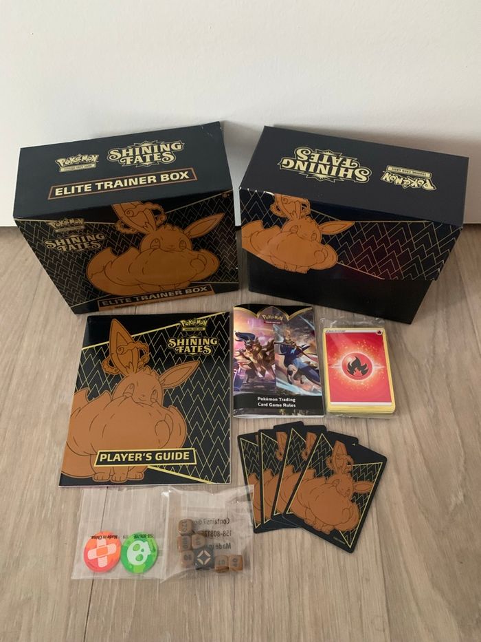 ETB - Coffret Dresseur d’Élite Destinées Radieuses / Shining Fates avec goodies - photo numéro 4