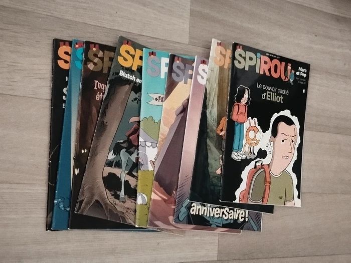 Lot de 10 BD magazines SPIROU année 2025 L088  7600551108 - photo numéro 3