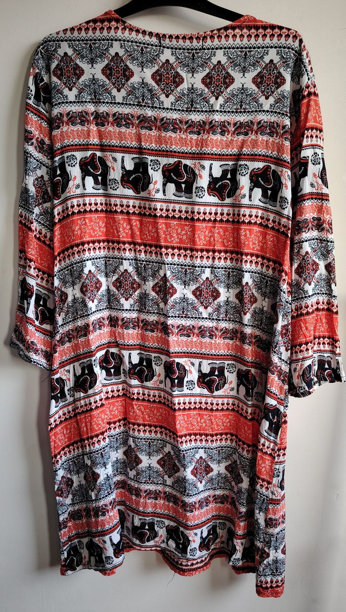 Robe imprimée ethnique à éléphants – Best Life - photo numéro 3