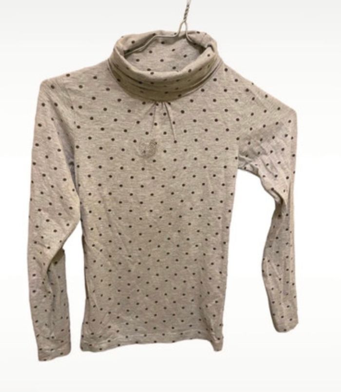 Pull à col roulé fille