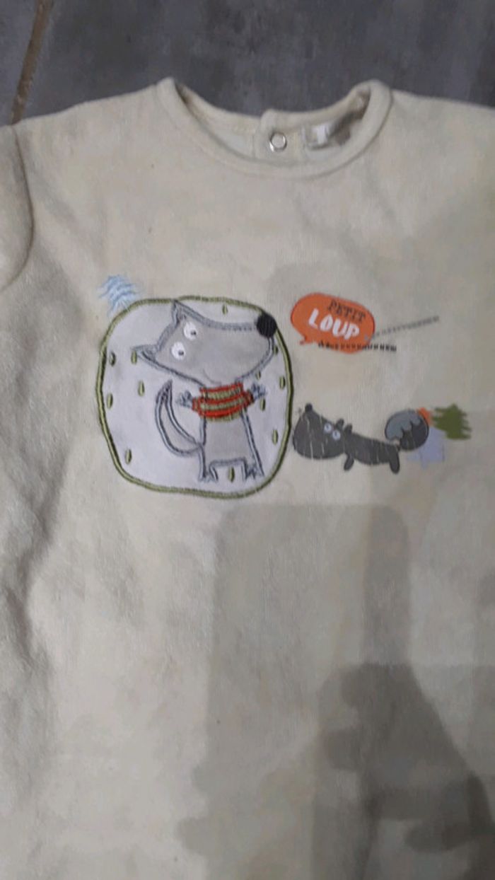Pyjama kiabi 12 mois excellent état - photo numéro 2