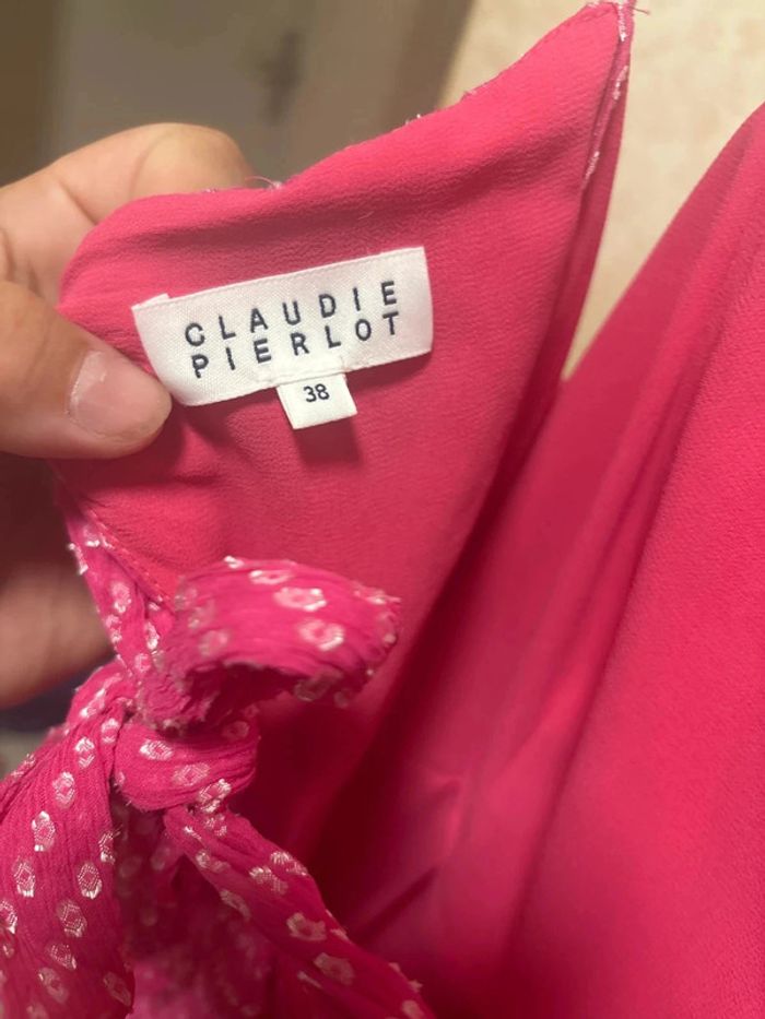 🌸 Robe Claudie Pierlot Rayonnante – Taille 38 🌸 - photo numéro 3