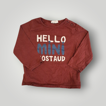 T-shirt manches longues - 12 mois - Kiabi 