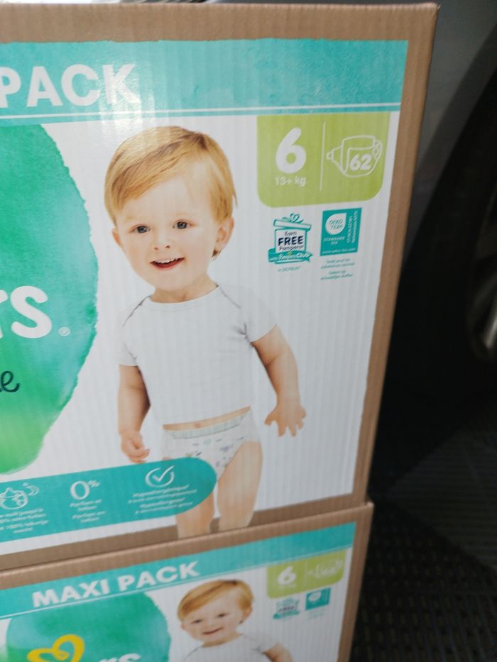 Couches Pampers harmonie taille 6 - photo numéro 2