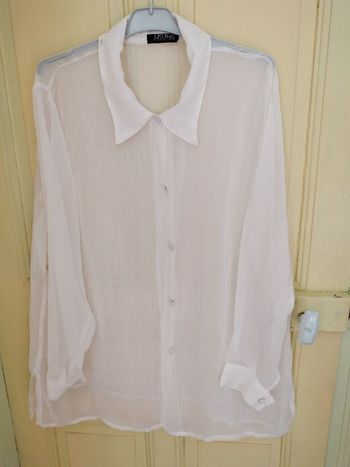 Chemise transparente vintage