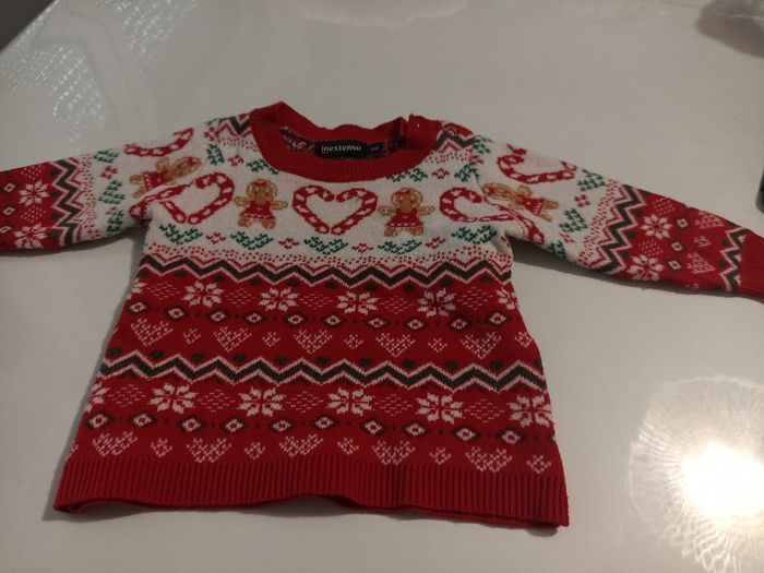 Pull noël bébé