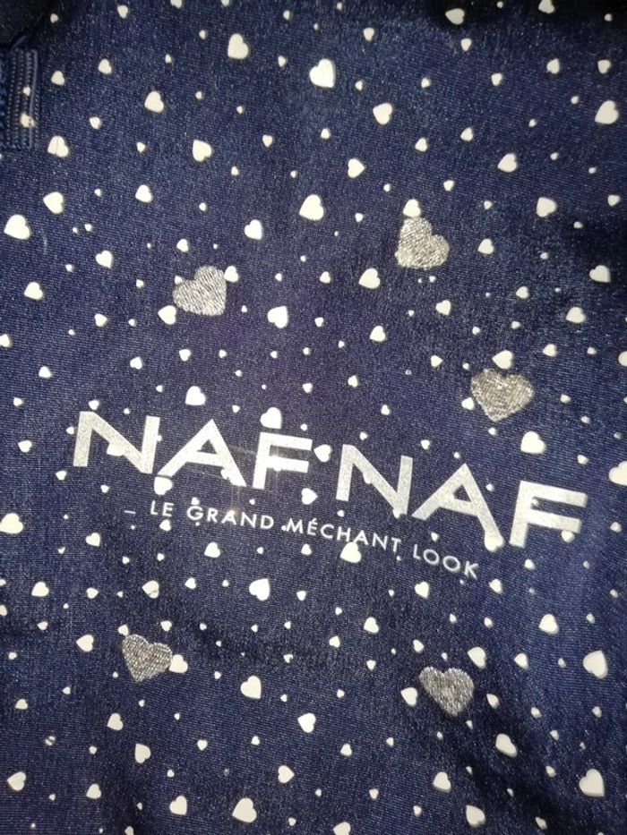 Sac à dos cartable nafnaf bleu marine - photo numéro 2