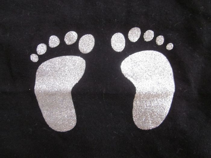 Robe longue de grossesse sans manches noire - photo numéro 3