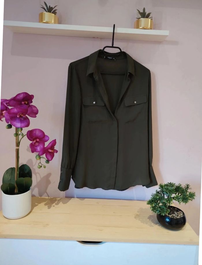 Chemise kaki
