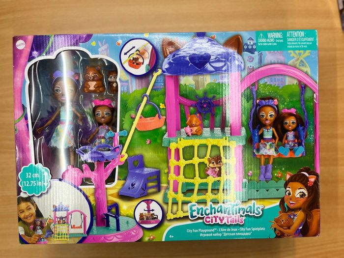 Coffret Enchantimals – Cotytails Aire de Jeux