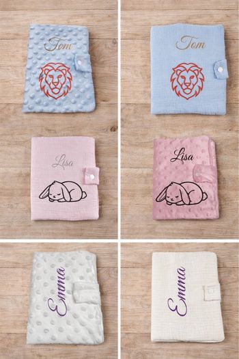 Protège carnet de santé personnalisée