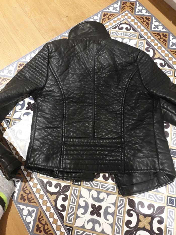 Veste simili cuir 10 ans - photo numéro 4