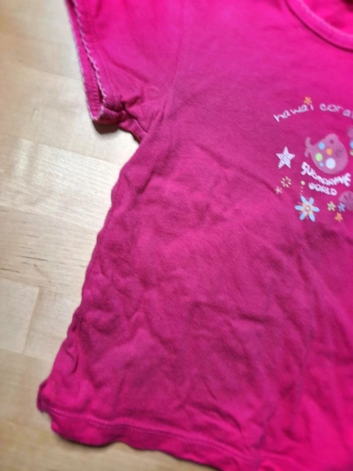 T-shirt manches courtes pour fille taille 24 mois en très bon état - photo numéro 4