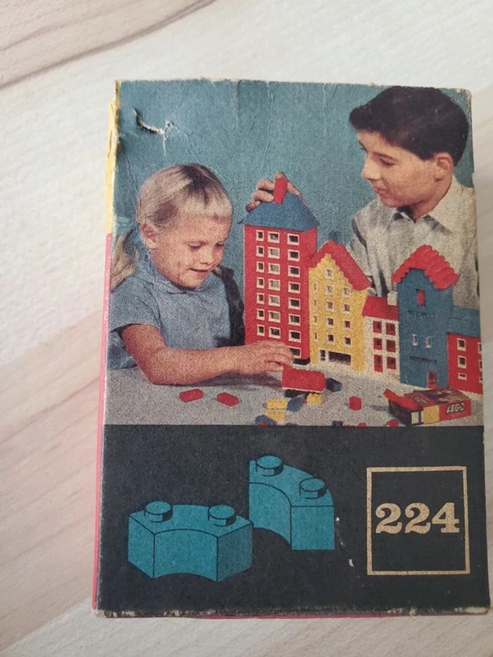Boîte Lego system 224 vintage bleues - photo numéro 10