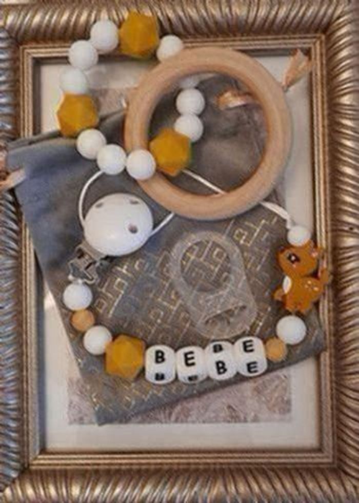 Ensemble Attache tétine et anneau de dentition - photo numéro 2