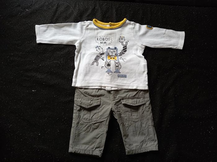 Ensemble haut/pantalon garçon 6 mois