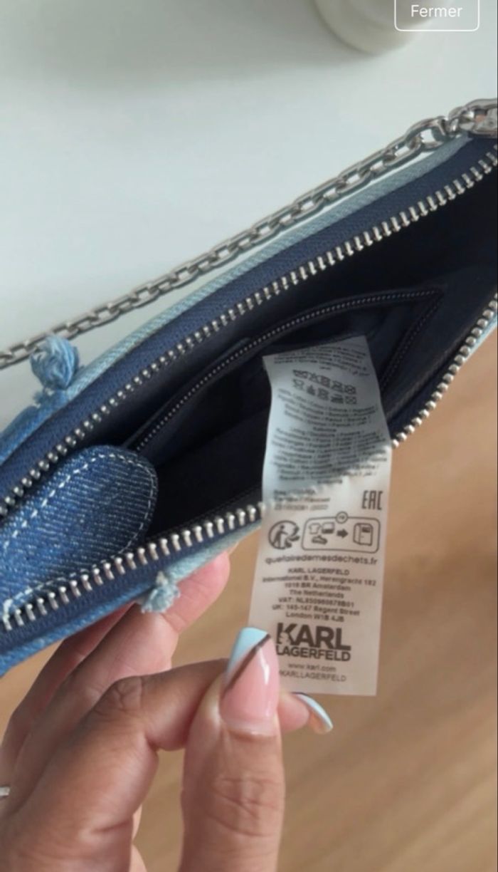 Joli sac à main,Karl  Lagerfeld - photo numéro 2