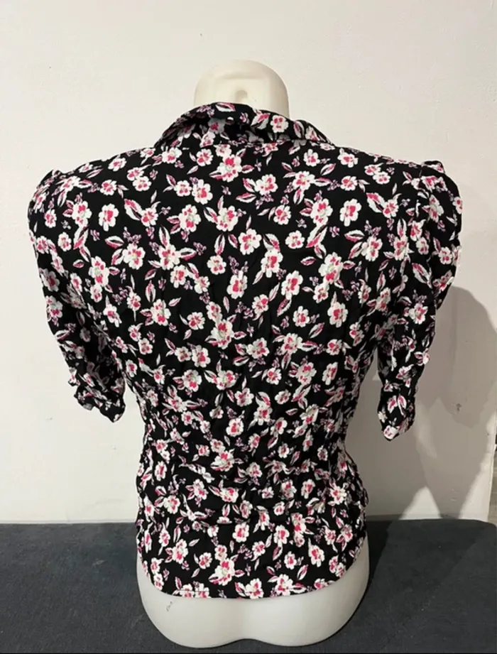 Chemisier fleuri Pimkie taille S 🌺 - photo numéro 3