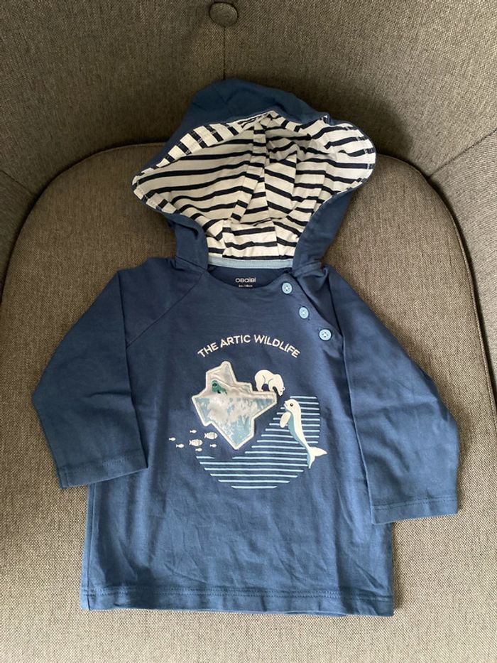 Pull avec capuche