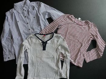 Lot 8 ans gars rayés