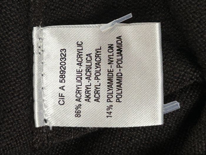 Court gilet noir La Redoute - Taille 34/36 - photo numéro 4