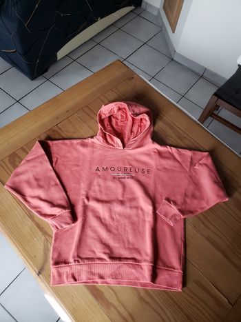Sweat à capuche 14 ans fille