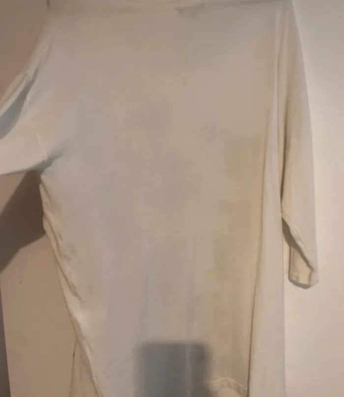 Pull blanc brodé fleuri – RIU Paris – Taille 1 - photo numéro 5